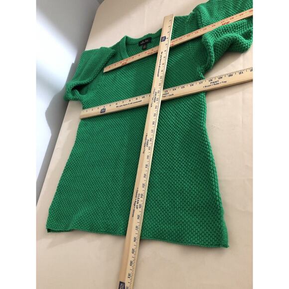 Melissa Paige Women Sweater LG Long Bell Sleeve Pullover Knit Lagenlook Maximali - Picture 6 of 9